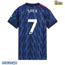 Arsenal Bukayo Saka #7 Bortedrakt Dame 2025-26 Kortermet